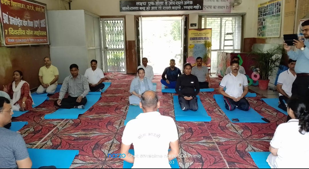 9th International yoga day